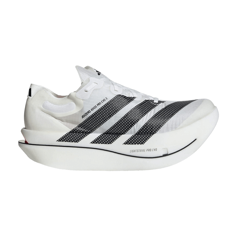 Фото № 1 с приближением к товару «‎adidas Adizero Adios Pro Evo 3 Cloud White Core Black Solar Turbo»