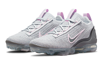 Фото № 3 с приближением к товару «‎(GS)Nike Air Vapormax Flyknit 2021 GreyPink»
