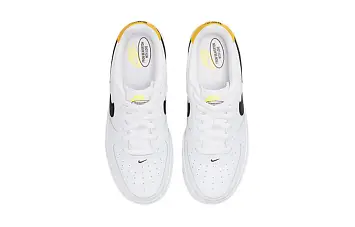 Nike Air Force 1 Low "Have a Nike Day" (GS) Low-Top Sneakers WhiteYellow - 4