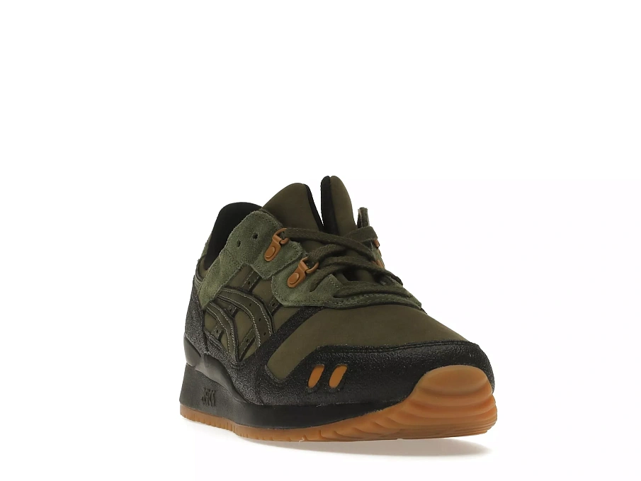 Фото № 4 с приближением к товару «‎ASICS Gel-Lyte III Olive Canvas Black»