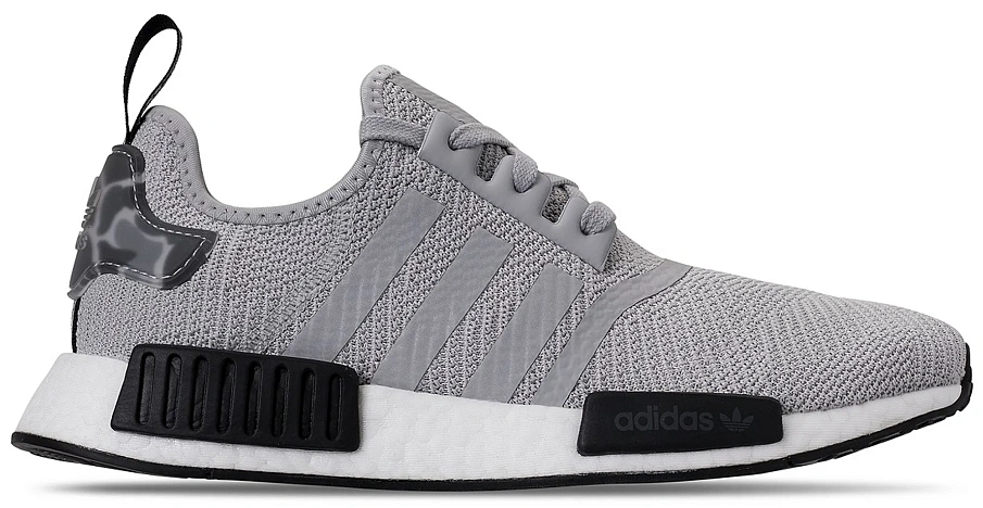 Фото № 1 с приближением к товару «‎adidas NMD R1 Grey Camo Heel»