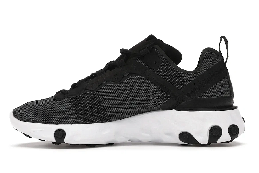 Фото № 3 с приближением к товару «‎Nike React Element 55 Black White »