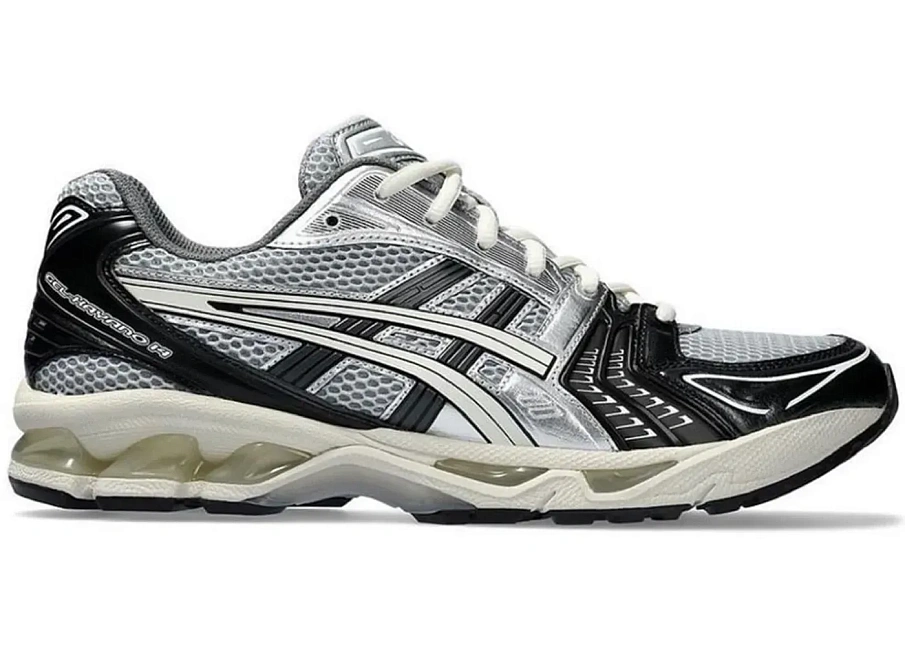 Фото № 1 с приближением к товару «‎ASICS Gel-Kayano 14 Black Glacier Grey Silver»