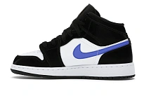 Фото № 5 с приближением к товару «‎Jordan 1 Mid Black Racer Blue White »