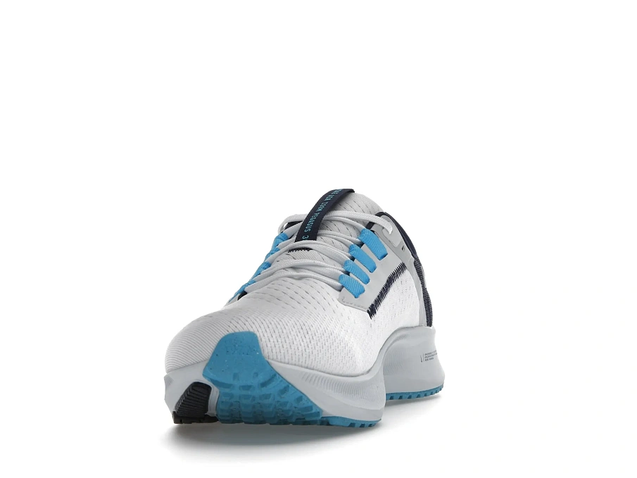 Фото № 3 с приближением к товару «‎Nike Air Zoom Pegasus 38 White Midnight Navy»