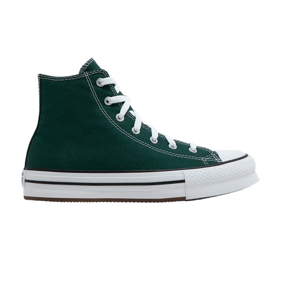 Фото № 1 с приближением к товару «‎Converse Chuck Taylor All Star EVA Lift Platform High GS Green Envy»