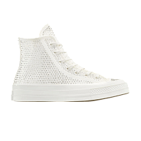 Фото № 1 с приближением к товару «‎Swarovski x Converse Chuck 70 High Vintage White»