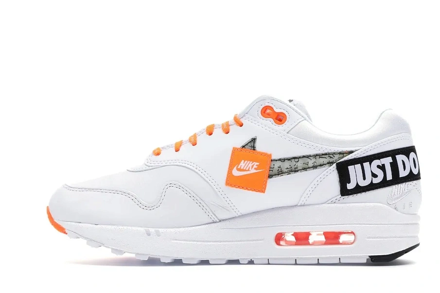 Фото № 5 с приближением к товару «‎Nike Air Max 1 Just Do It White »