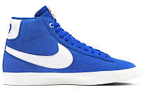 Фото № 2 с приближением к товару «‎ Nike Blazer mid Skate shoes BlueWhite»