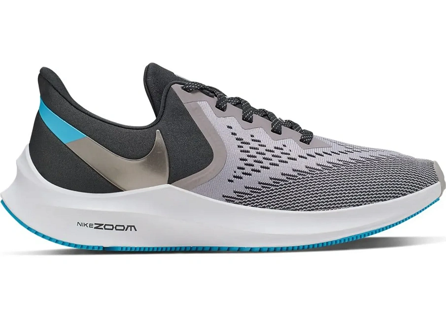 Фото № 1 с приближением к товару «‎Nike Zoom Winflo 6 Atmosphere Grey Light Current Blue»