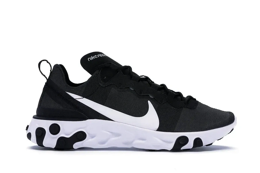 Фото № 1 с приближением к товару «‎Nike React Element 55 Black White»