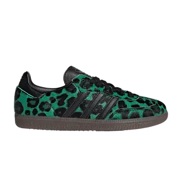 adidas Women's Samba OG Semi Screaming Green Core Black Gold
