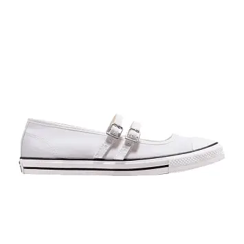 Converse Women's Chuck Taylor All Star Dainty Mary Jane White - 1