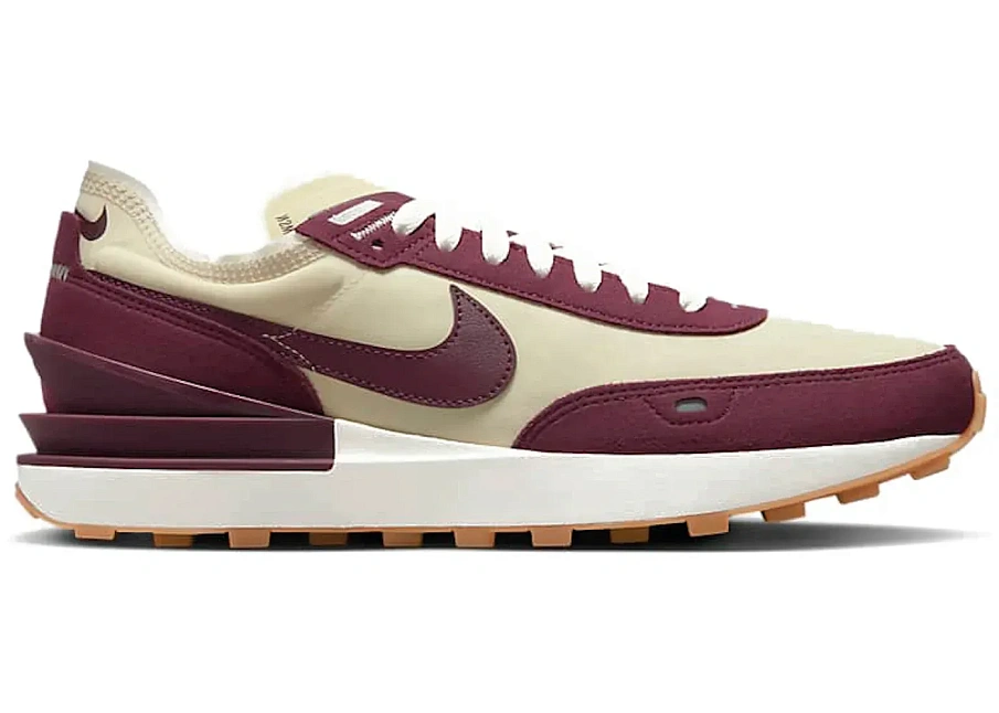 Фото № 1 с приближением к товару «‎Nike Waffle One SE Coconut Milk Night Maroon»