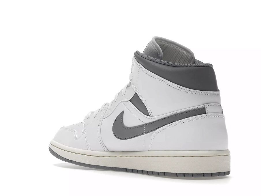 Фото № 2 с приближением к товару «‎Air Jordan 1 Mid Neutral Grey»