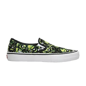 Supreme x Vans Slip-On Glow-In-The-Dark Skull Pile - 1