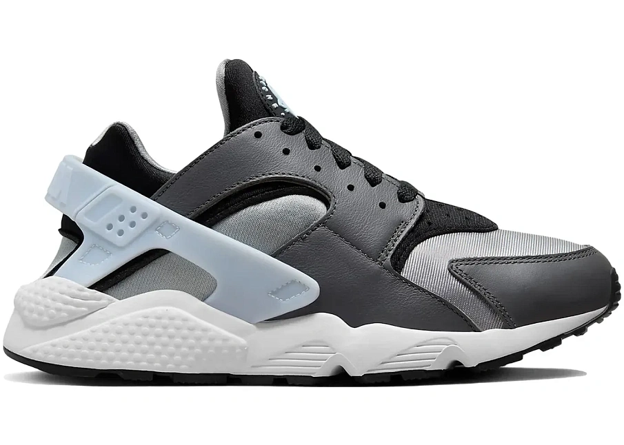Фото № 1 с приближением к товару «‎Nike Air Huarache Swoosh! Black Light Smoke Grey»