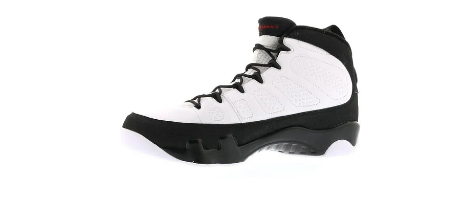 Фото № 4 с приближением к товару «‎Jordan 9 Retro White Black Red (2010)»