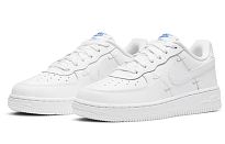Фото № 3 с приближением к товару «‎Nike Force 1 Lv8 Ho20 (Bp) WhiteBlue»