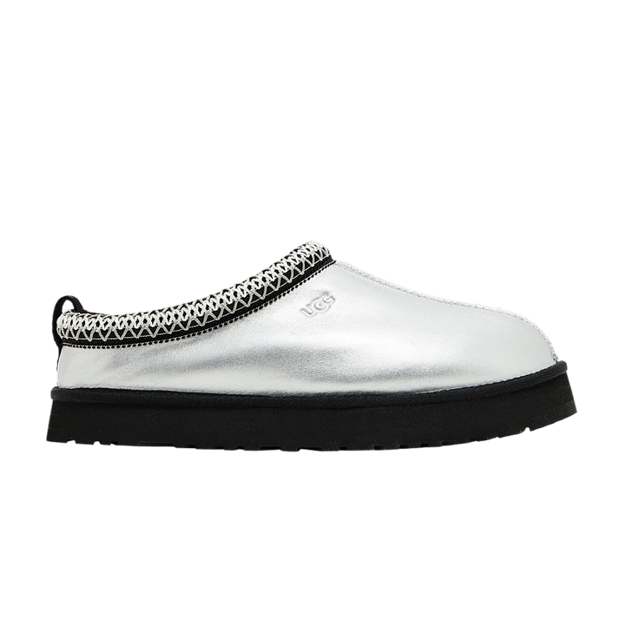 Фото № 1 с приближением к товару «‎UGG Tazz Slipper Kids Silver Metallic»
