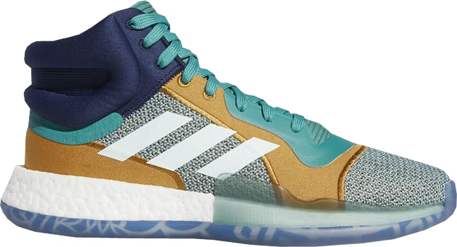 Фото № 1 с приближением к товару «‎adidas Marquee Boost Aqua Gold Navy»