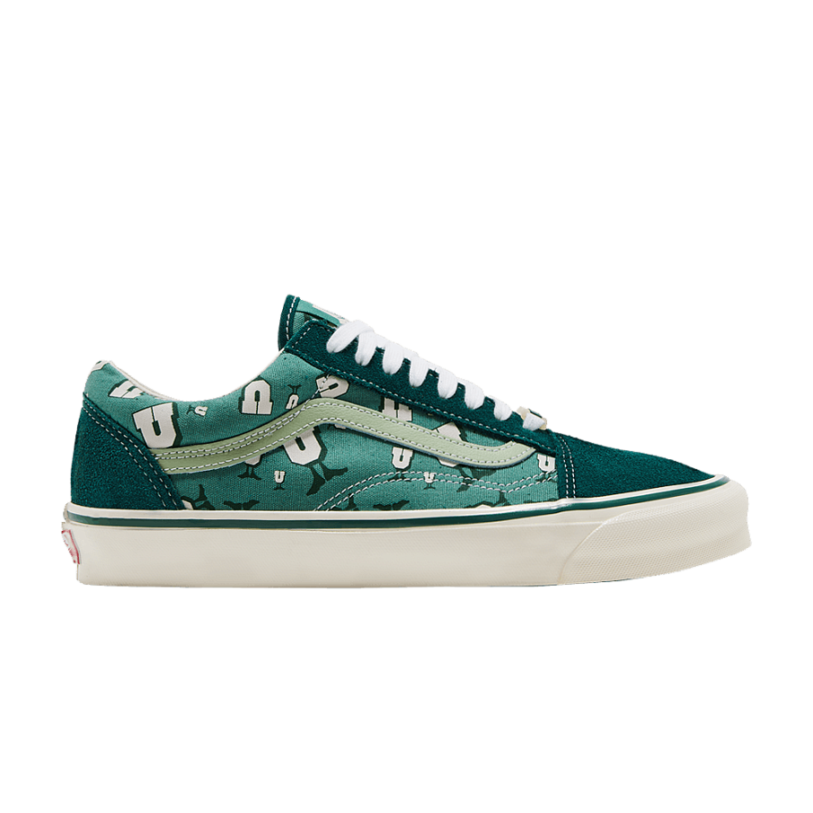 Фото № 1 с приближением к товару «‎Undefeated x Vans OG Old Skool LX U-Man - Bistro Green»