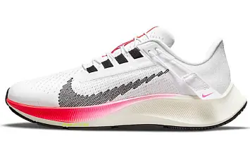 Nike Wmns Air Zoom Pegasus 38 FlyEase 'Rawdacious' WhiteGreyRed - 1