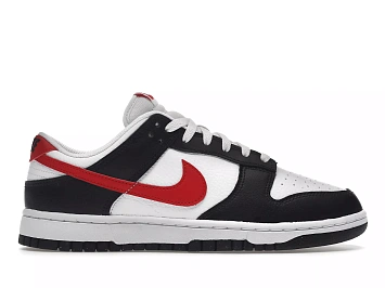 Nike Dunk Low Retro Red Swoosh Panda - 1