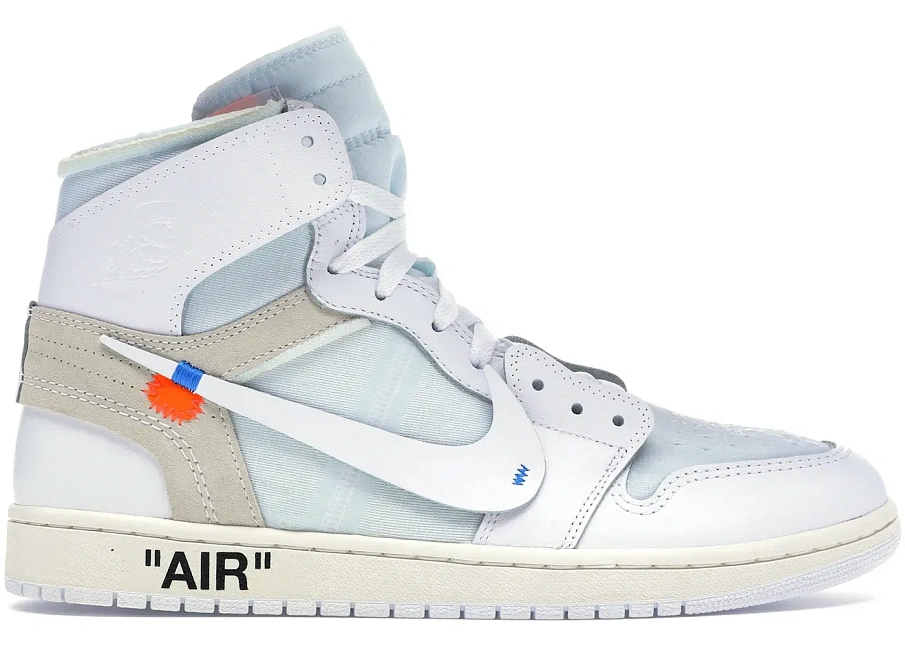 Фото № 1 с приближением к товару «‎Jordan 1 Retro High Off-White Euro (Sample)»