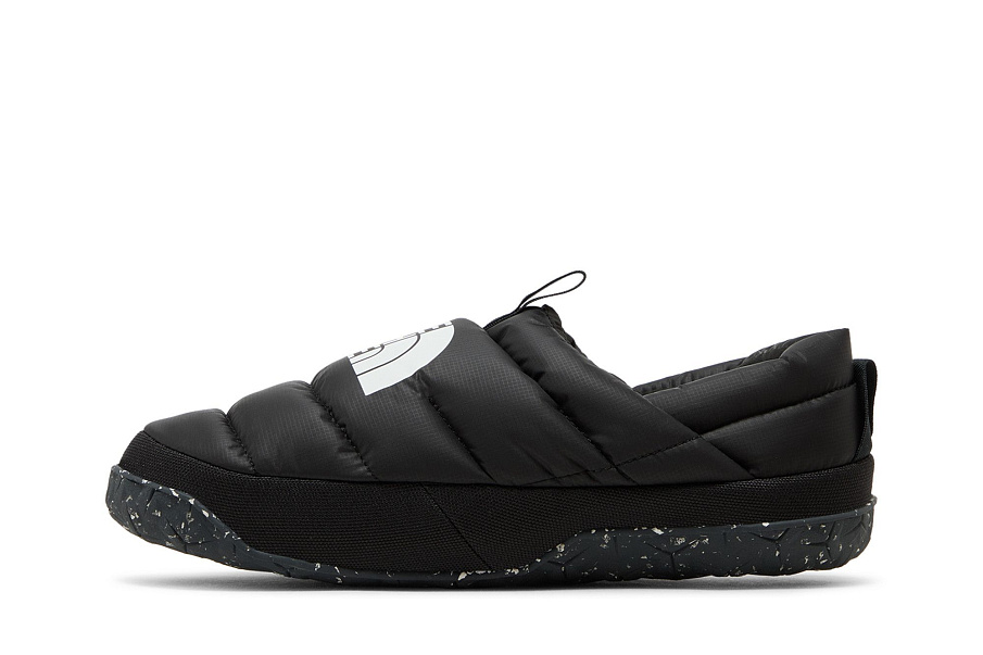 Фото № 4 с приближением к товару «‎The North Face Nuptse Mule Black White Speckled»