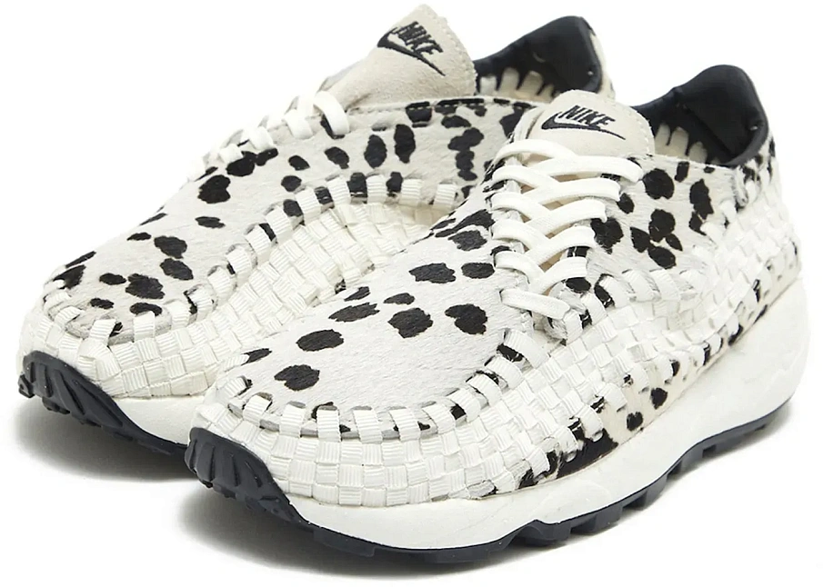 Фото № 1 с приближением к товару «‎Nike Air Footscape Woven PRM White Cow Print »