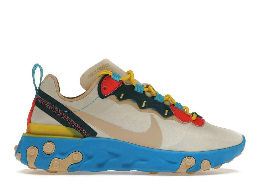Фото № 1 с приближением к товару «‎Nike React Element 55 Light Cream Desert Ore »