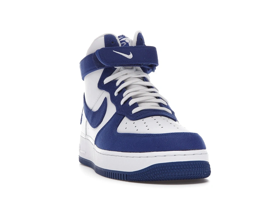 Фото № 4 с приближением к товару «‎Nike Air Force 1 High EMB Dodgers»
