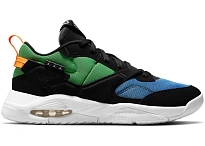 Фото № 1 с приближением к товару «‎Jordan Air NFH Black Photo Blue Spark Green»