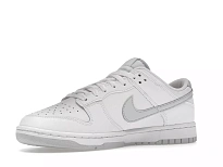 Фото № 2 с приближением к товару «‎Nike Dunk Low Retro White Pure Platinum»