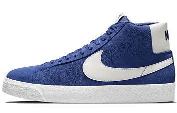 Nike SB Blazer Mid-Top Sneakers BlueWhite - 1