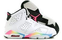 Фото № 4 с приближением к товару «‎Air Jordan 6 Retro GS 'Pink Flash'»