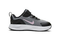 Фото № 2 с приближением к товару «‎Nike WearAllDay (TD) BlackGrey»