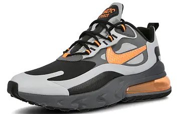 Nike Air Max 270 React Winter Wolf Grey Total Orange - 4