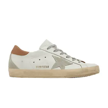 Golden Goose Women's Superstar White Light Brown - 1