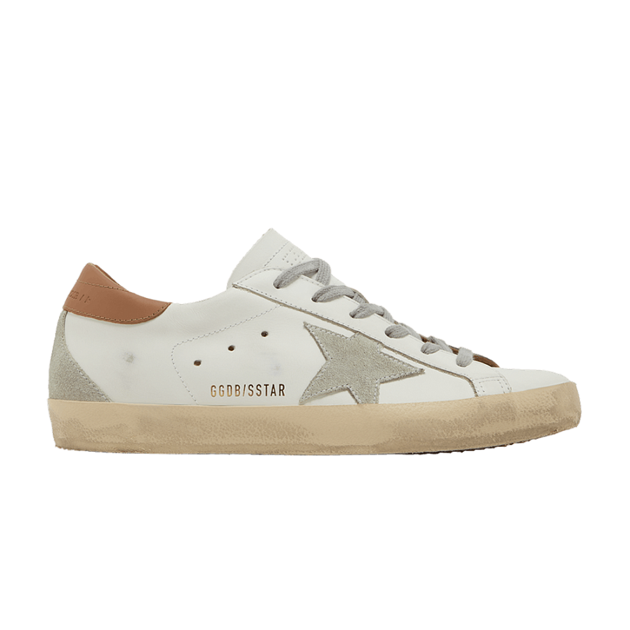 Фото № 1 с приближением к товару «‎Golden Goose Women's Superstar White Light Brown»