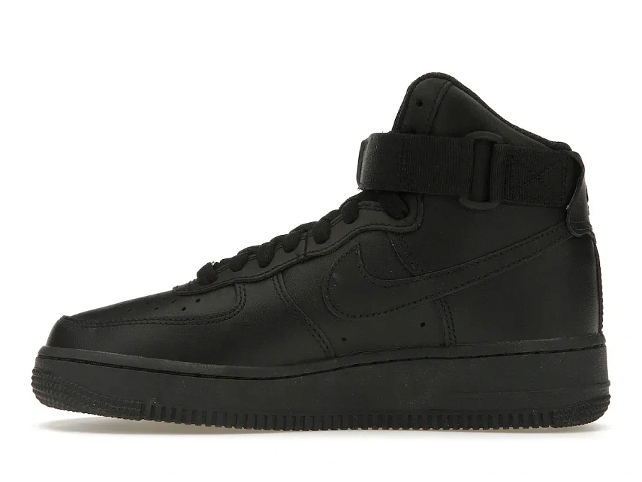 Фото № 3 с приближением к товару «‎Nike Air Force 1 High Triple Black »
