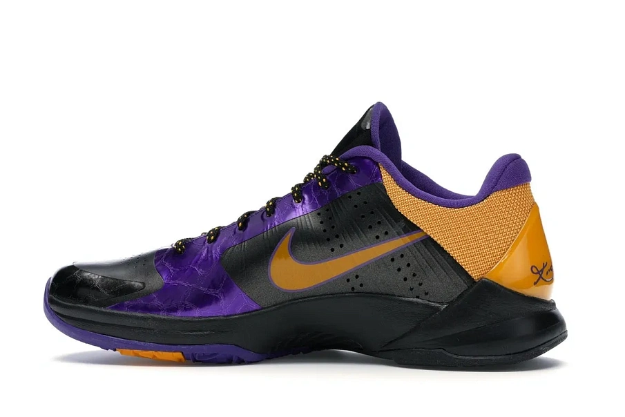Фото № 5 с приближением к товару «‎Nike Kobe 5 Lakers»