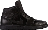 Фото № 1 с приближением к товару «‎Jordan 1 Retro Mid Black»