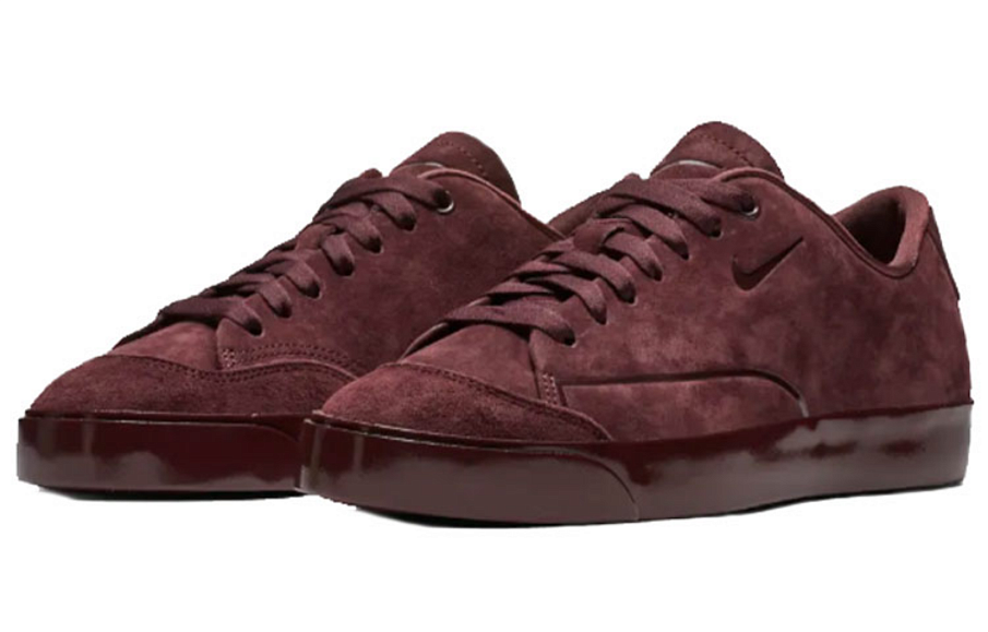 Фото № 3 с приближением к товару «‎Nike Wmns Blazer City Low Suede 'Burgundy '»