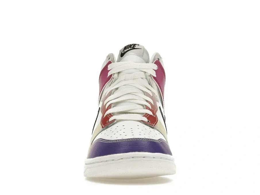 Фото № 2 с приближением к товару «‎Nike Dunk High Multi-Color Gradient »