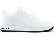 Фото № 1 с приближением к товару «‎Nike Air Force 1 Low Seamless Patent White Black»