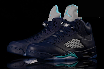 Фото № 4 с приближением к товару «‎Nike Air Jordan 5 Retro Navy BG »