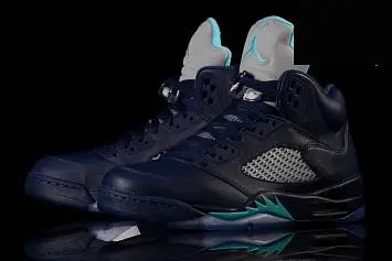 Nike Air Jordan 5 Retro Navy BG  - 4