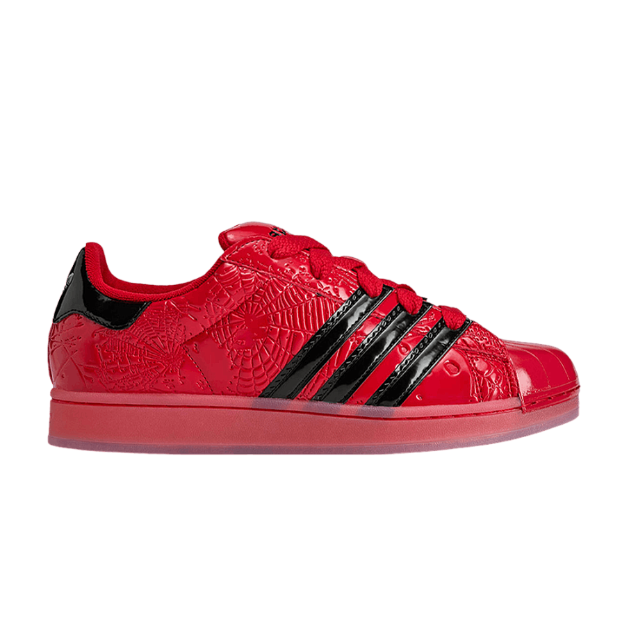 Фото № 1 с приближением к товару «‎Sp5der x adidas Superstar Black Silver Metallic»
